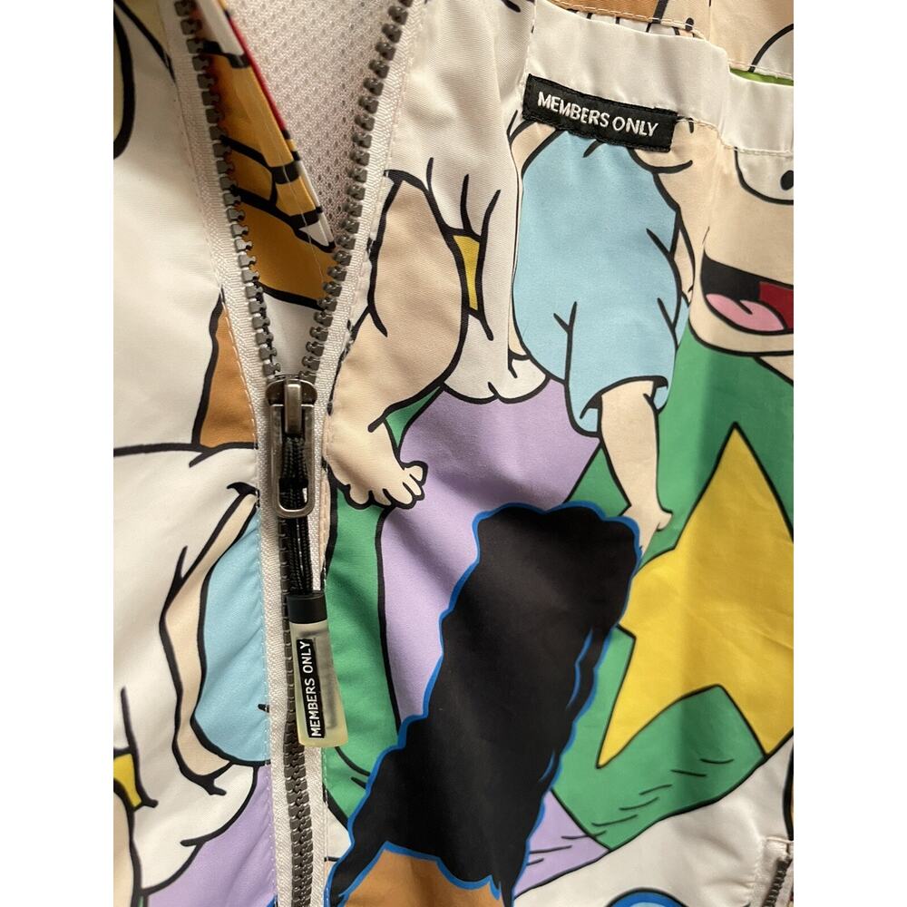 Members Only Nickelodeon Jacket Medium Rugrats - Picture 4 of 7